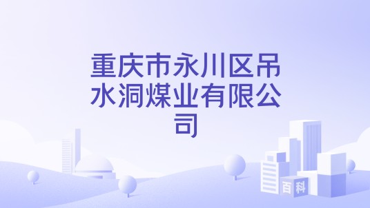 重庆市永川区吊水洞煤业有限公司