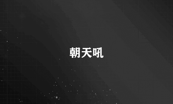 朝天吼