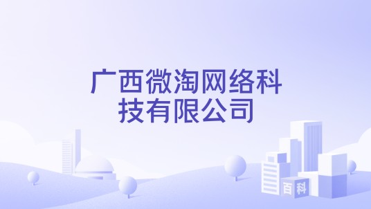 广西微淘网络科技有限公司