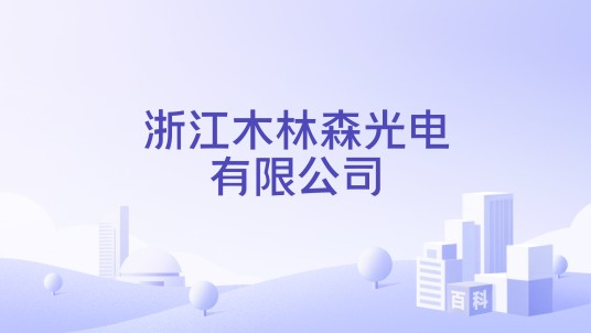 浙江木林森光电有限公司