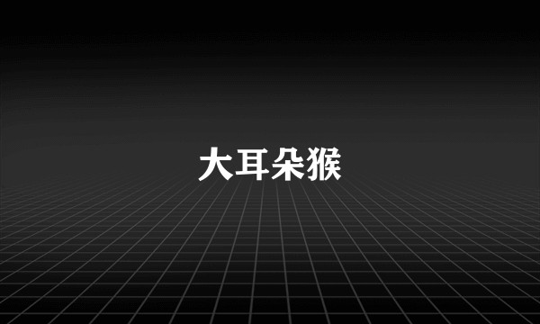 大耳朵猴