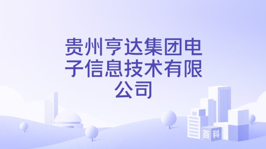贵州亨达集团电子信息技术有限公司