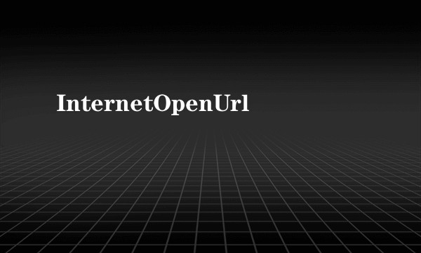 InternetOpenUrl