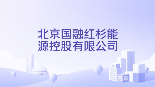 北京国融红杉能源控股有限公司