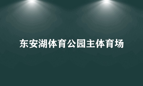 东安湖体育公园主体育场