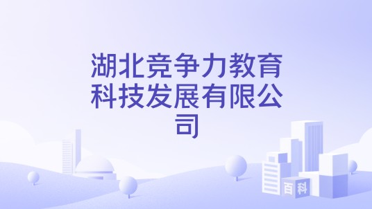 湖北竞争力教育科技发展有限公司