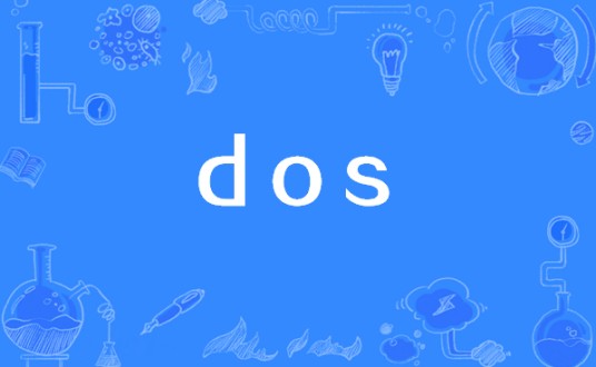 dos（磁盘操作系统）
