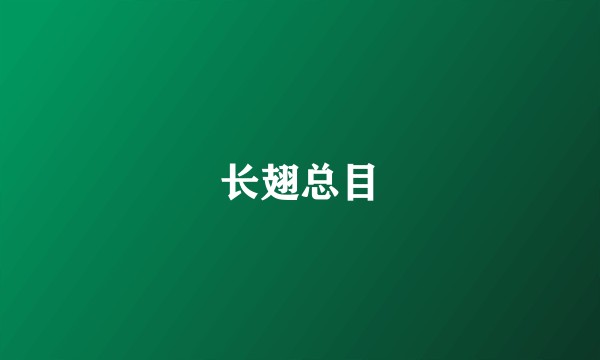 长翅总目