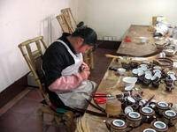 瓷胎竹编
