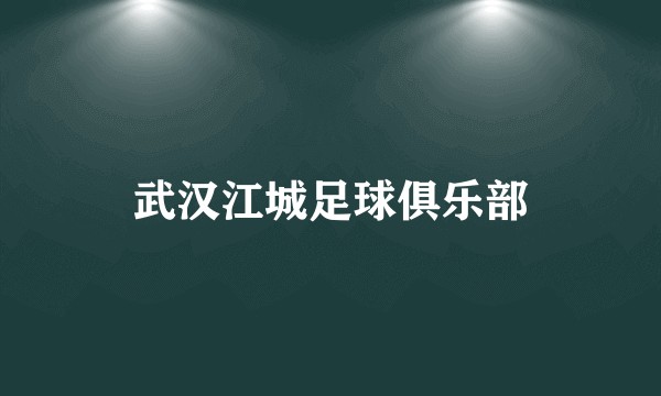 武汉江城足球俱乐部