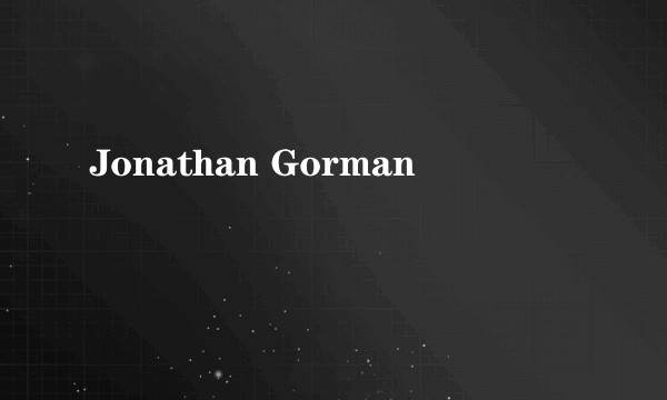 Jonathan Gorman