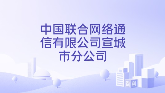 中国联合网络通信有限公司宣城市分公司