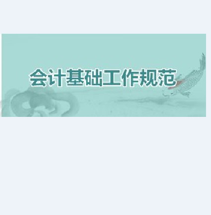 会计基础工作规范实施细则