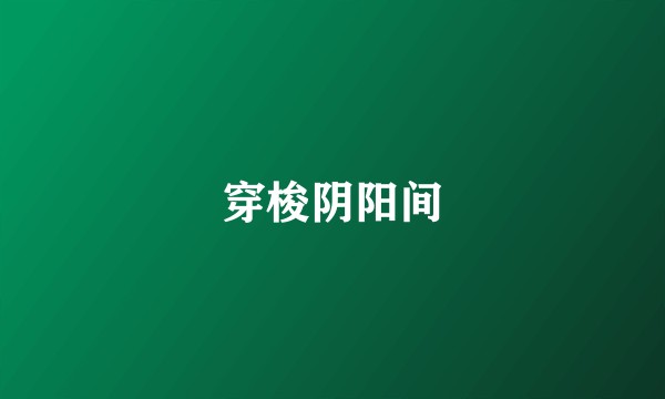 穿梭阴阳间