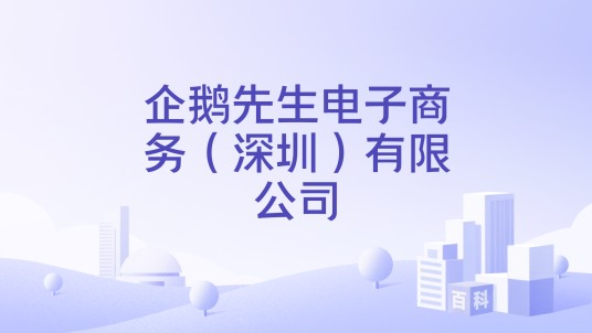 企鹅先生电子商务（深圳）有限公司