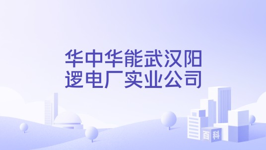 华中华能武汉阳逻电厂实业公司
