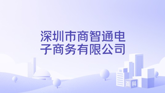 深圳市商智通电子商务有限公司