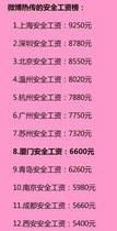 全国各大城市安全感工资标准