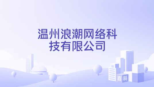 温州浪潮网络科技有限公司