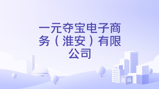 一元夺宝电子商务（淮安）有限公司