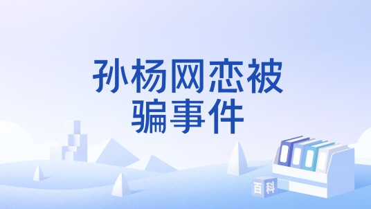 孙杨网恋被骗事件