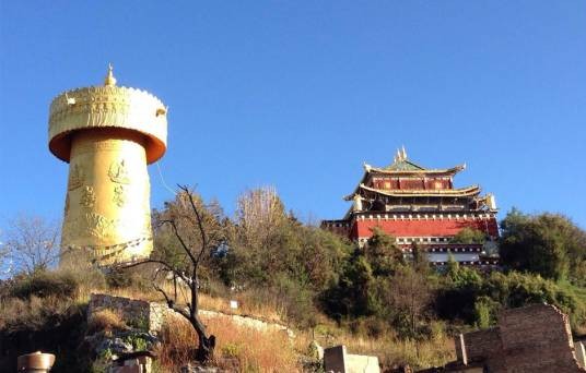 独克宗古城（中国云南省迪庆州香格里拉市国家AAAA级旅游景区）