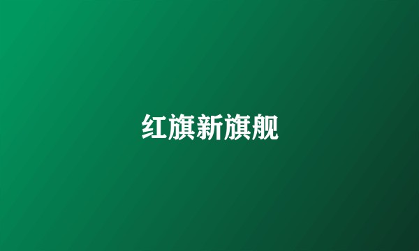 红旗新旗舰