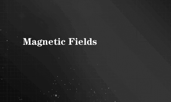 Magnetic Fields