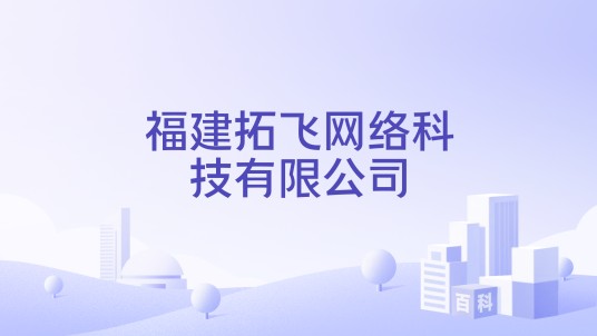福建拓飞网络科技有限公司