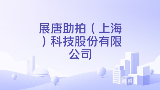 展唐助拍（上海）科技股份有限公司