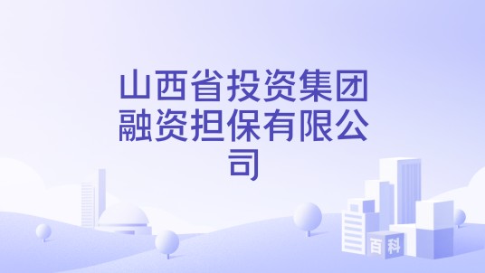 山西省投资集团融资担保有限公司