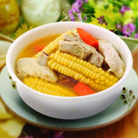 玉米排骨汤（食补汤品）
