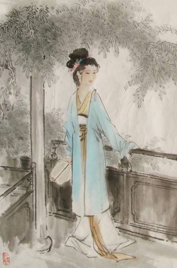 摊破浣溪沙·揉破黄金万点轻