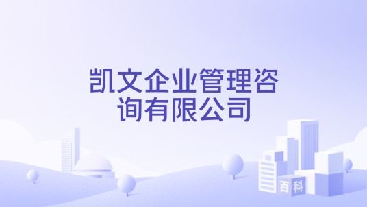 凯文企业管理咨询有限公司