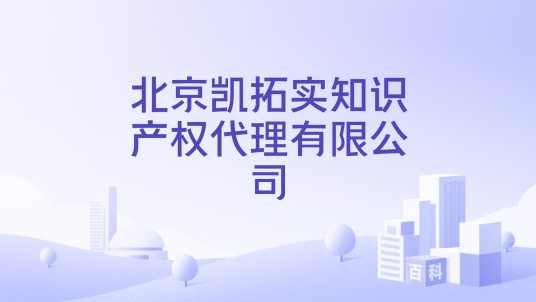 北京凯拓实知识产权代理有限公司