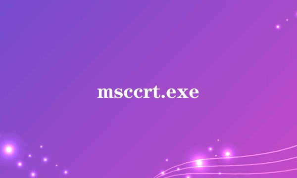 msccrt.exe