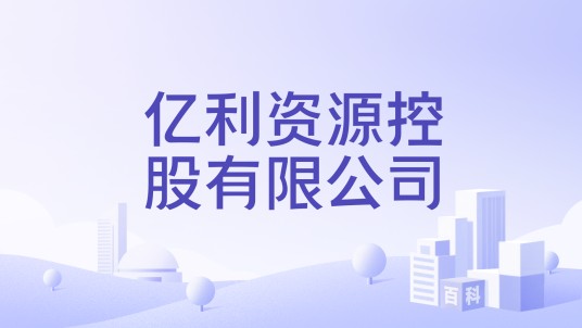 亿利资源控股有限公司