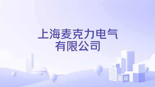 上海麦克力电气有限公司
