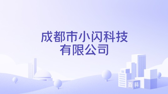 成都市小闪科技有限公司