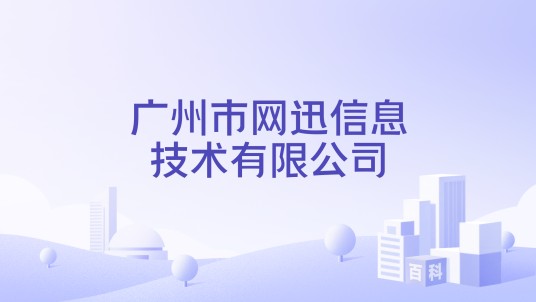 广州市网迅信息技术有限公司