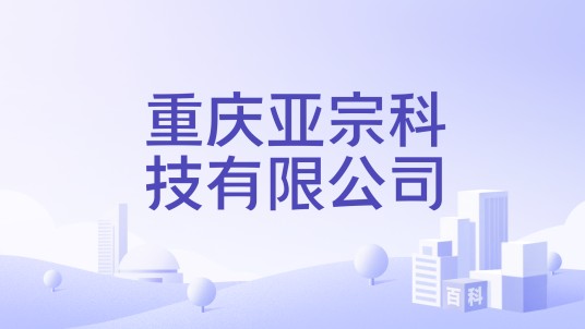 重庆亚宗科技有限公司