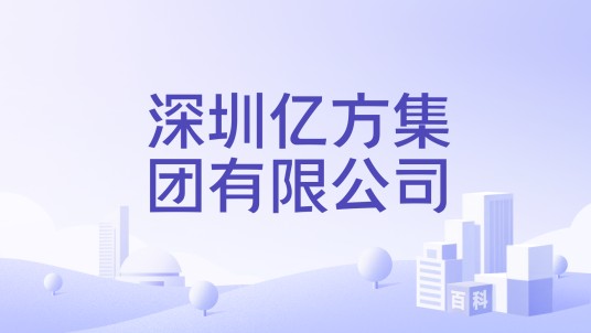 深圳亿方集团有限公司