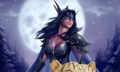 月之女骑士(游戏《dota》中的人物)