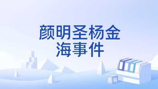 颜明圣杨金海事件