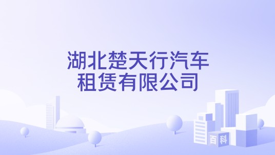 湖北楚天行汽车租赁有限公司