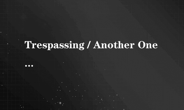 Trespassing / Another One Bites The Dust (Live)