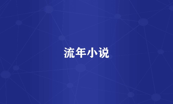 流年小说