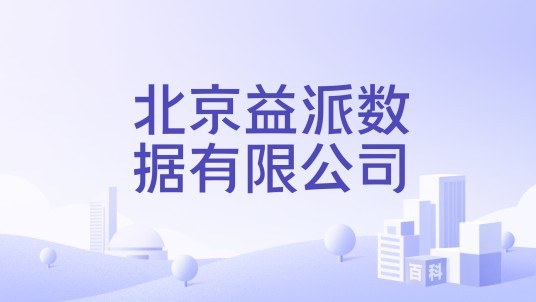 北京益派数据有限公司