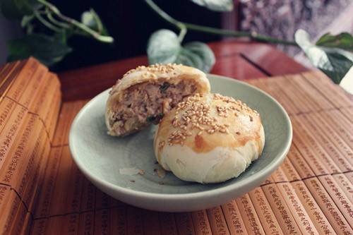 榨菜鲜肉月饼