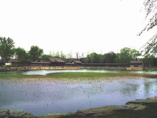 颐和园耕织图景区